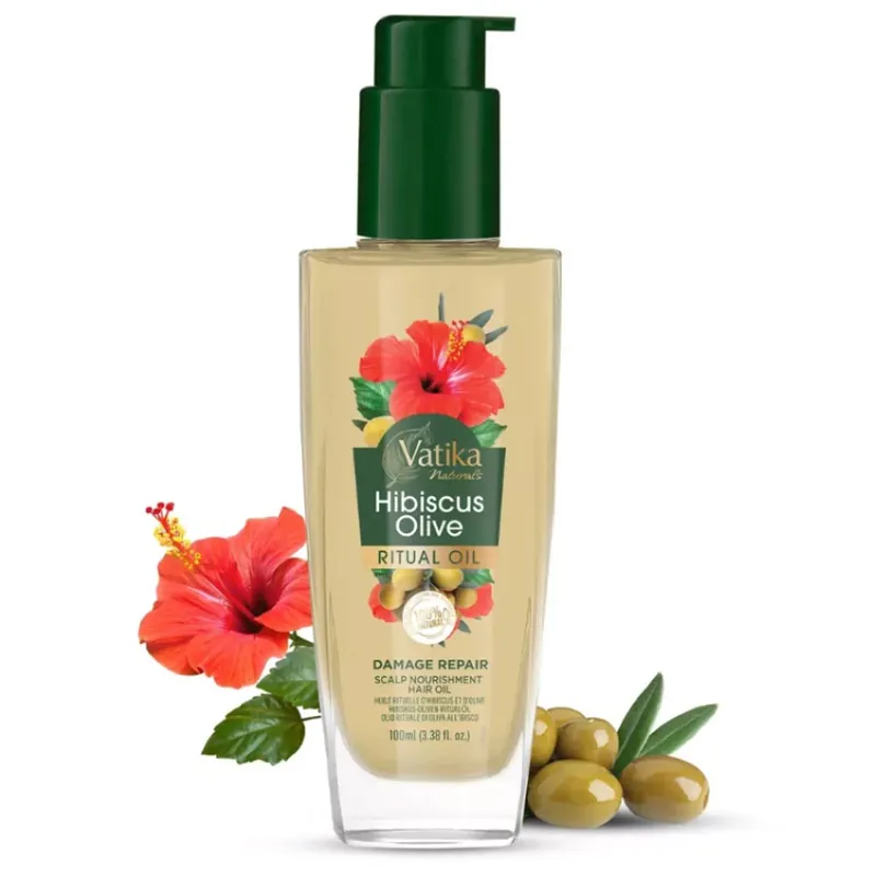 Exkluzív ajánlat Vatika Naturals Ritual hajápoló olaj hibiszkusszal és olívaolajjal – 100ml