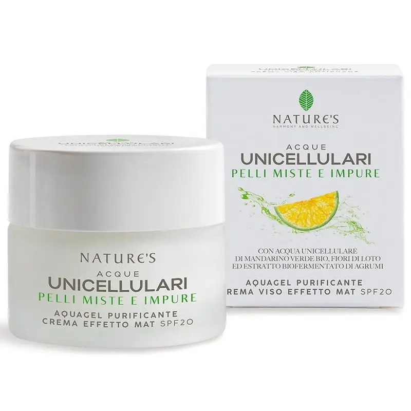 Nature’s Unicellulari Tisztító hatású SPF20 gélkrém – 50ml Ajánlat