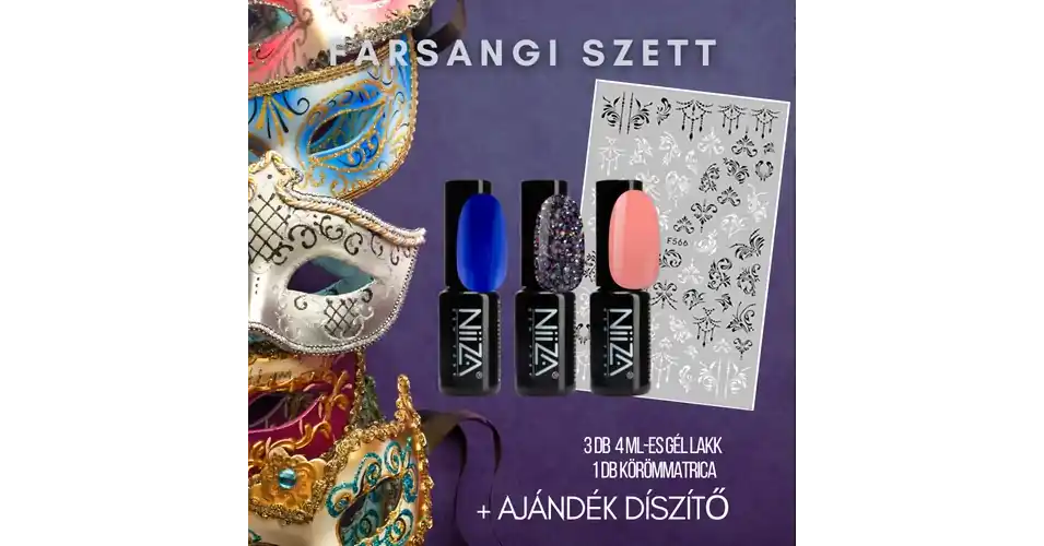 Szezonális akció Farsangi szett I.