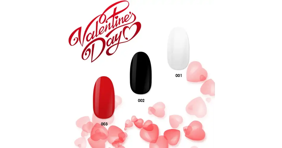 Ne maradj le NiiZA Gel Polish Love Valentine‘s Day TRIÓ 1,2,3 (3x4ml)
