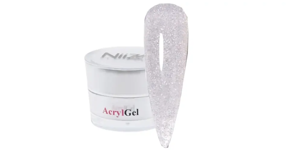 NiiZA AcrylGel - Gilded Gala Silver 5g Vásárlói kedvenc