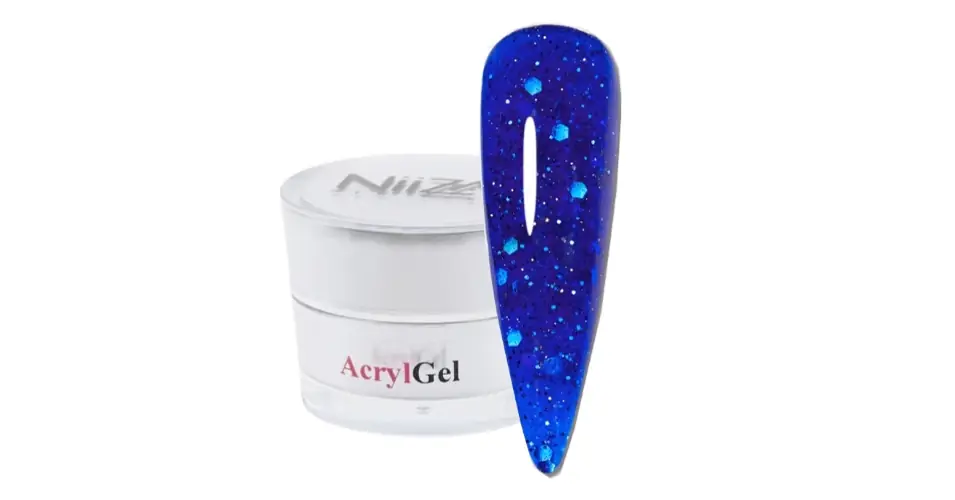 Korlátozott ajánlat NiiZA AcrylGel - Gilded Gala Sapphire 30g