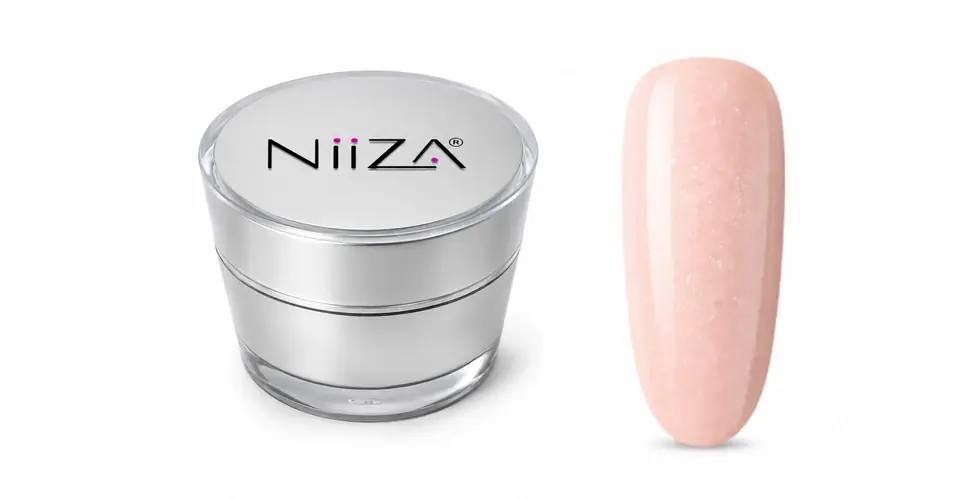 Exkluzív ajánlat NiiZA Builder Gel - Shimmer Vanillia Rose - 50g