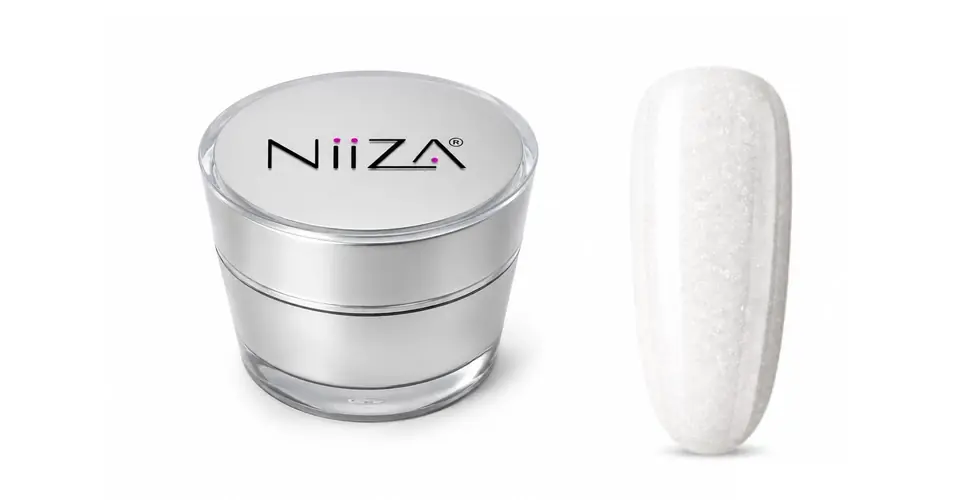 NiiZA Builder Gel - Shimmer Milkshake - 15g Expressz kézbesítés