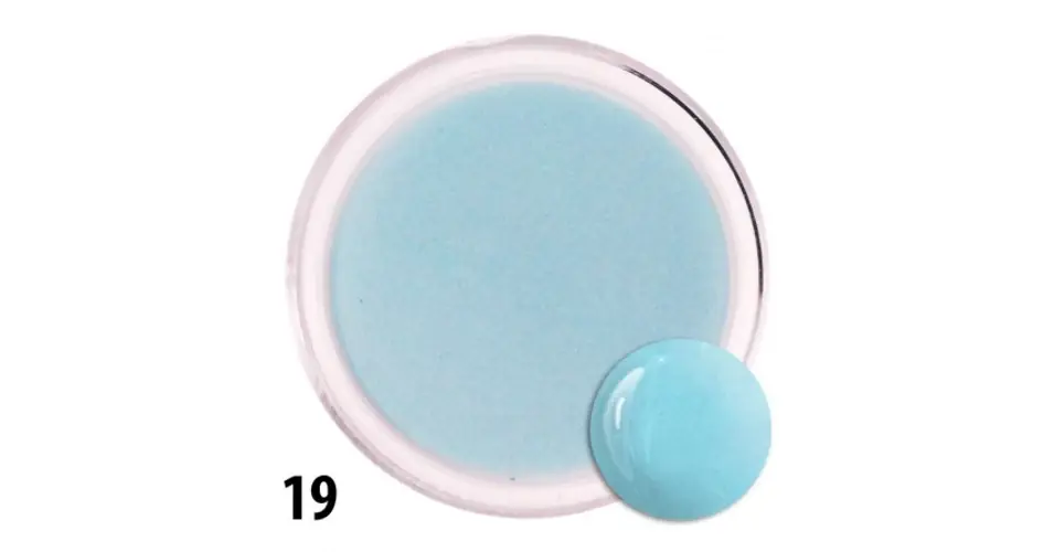 Színes akril porcelánpor 19. Újdonság