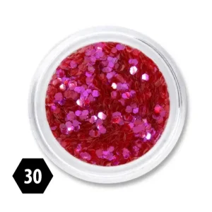 Akció Hexagon glitter mini 1mm 30.