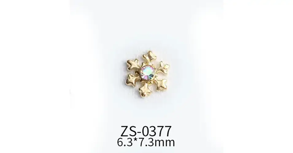 Körömékszer - Karácsony ZS-0377 hópehely Vedd meg most
