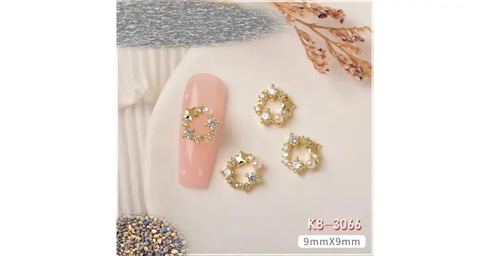 Körömékszer - Karácsony elegáns cirkónia kővel K8-3066 Legnépszerűbb