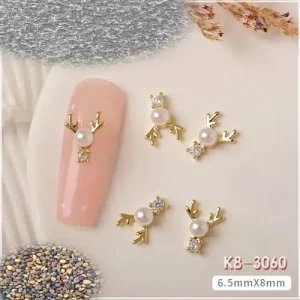 Legjobb ár Körömékszer - Karácsony elegáns cirkónia kővel K8-3060