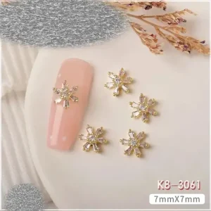Biztonságos fizetés Körömékszer - Karácsony elegáns cirkónia kővel K8-3061