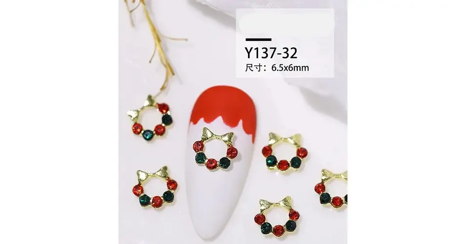 Ajánlat Körömékszer - Karácsony elegáns cirkónia kővel Y137-32