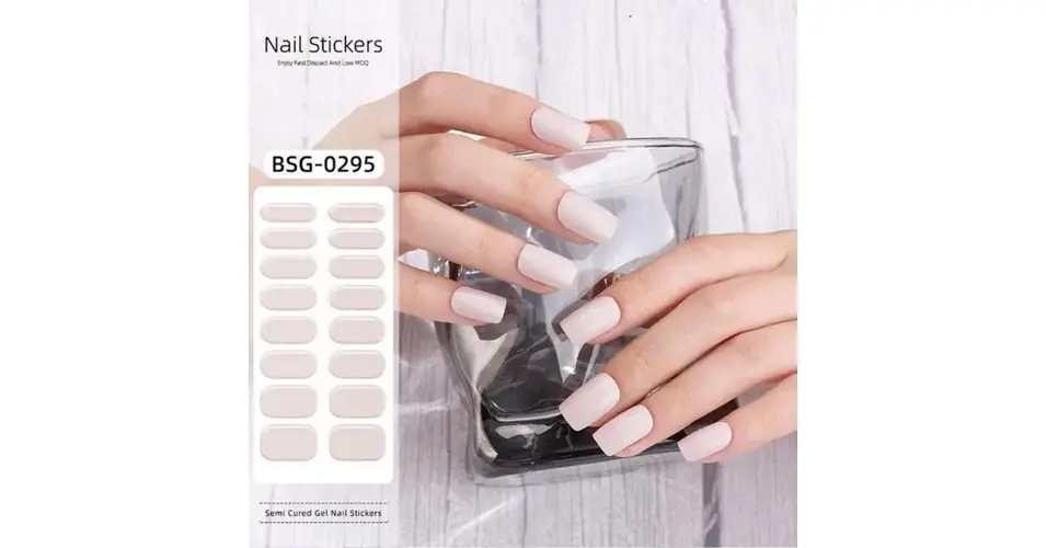 Vedd meg most Gel effect körömlakkmatrica BSG-0295