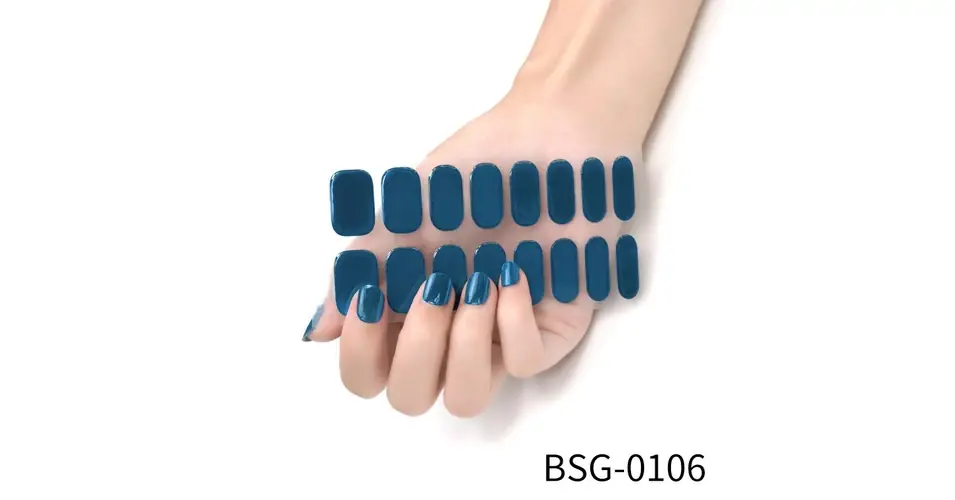 Gel effect körömlakkmatrica BSG-0106 Utolsó esély