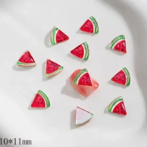 3D DIY körömdíszítő formák Nail Charm 1db - gyümölcs 10 Vásárlói kedvenc