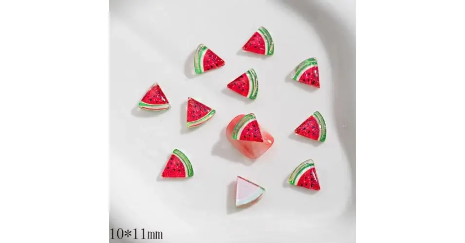 3D DIY körömdíszítő formák Nail Charm 1db - gyümölcs 10 Vásárlói kedvenc