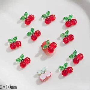 3D DIY körömdíszítő formák Nail Charm 1db - gyümölcs 11 Újdonság