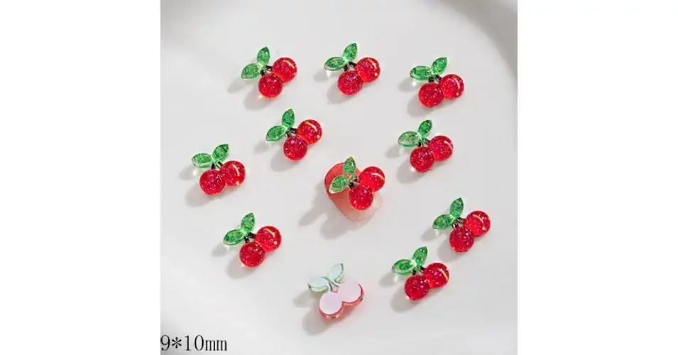 3D DIY körömdíszítő formák Nail Charm 1db - gyümölcs 11 Újdonság