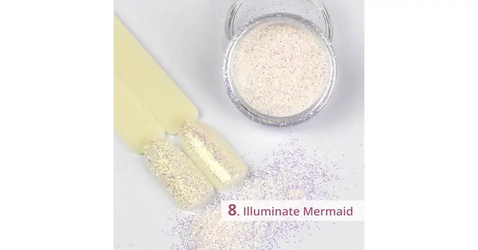 Korlátozott ajánlat Illuminate Mermaid színváltós sellőpor 8
