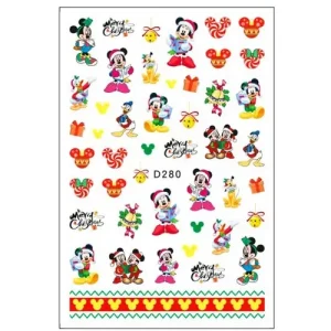 Körömmatrica - D280 Karácsony Mickey Utolsó esély