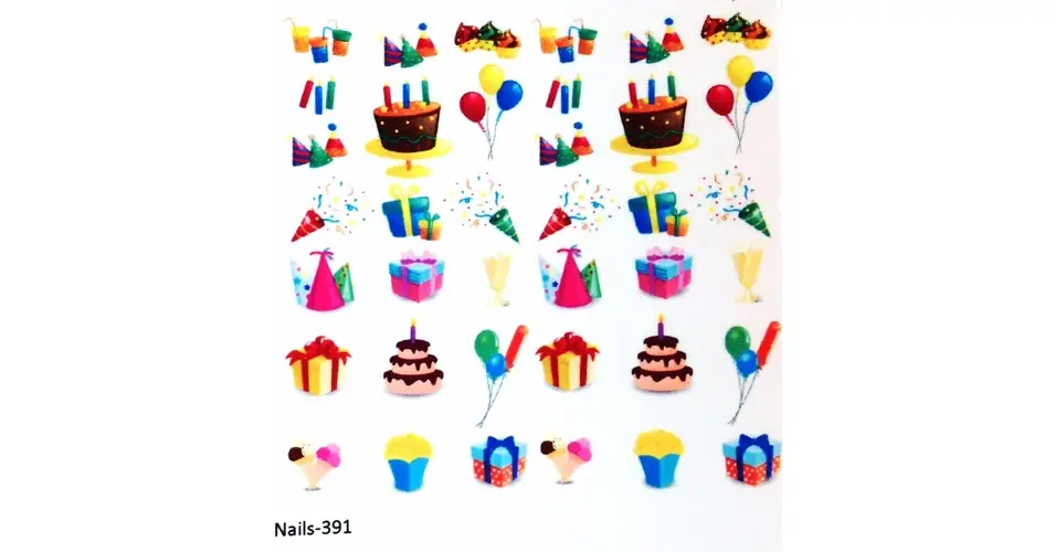 Utolsó esély Körömmatrica Nails 391