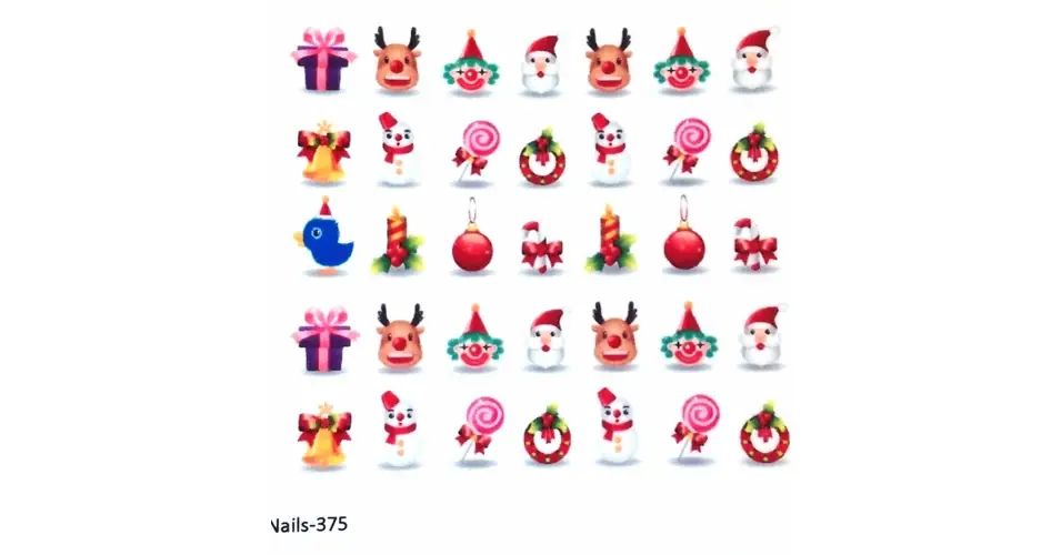 Körömmatrica Nails 375 Bestseller