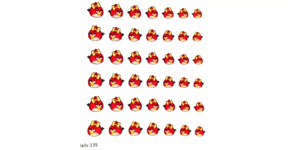 Körömmatrica Nails 135 Biztonságos fizetés