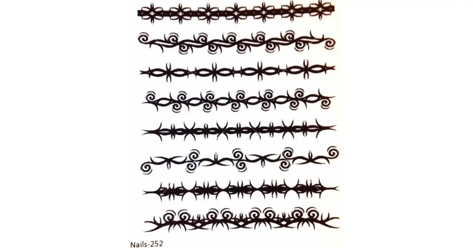 Ajánlat Körömmatrica Nails 252