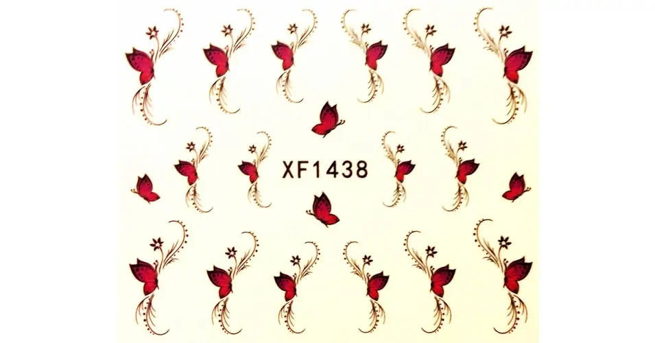 Körömmatrica XF1438 Gyors szállítás
