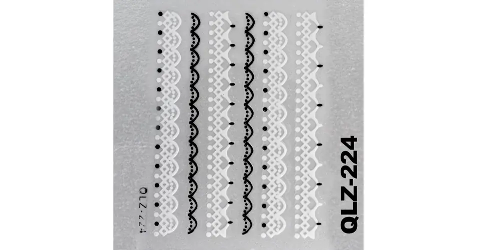 Körömmatrica QLZ-224 Népszerű