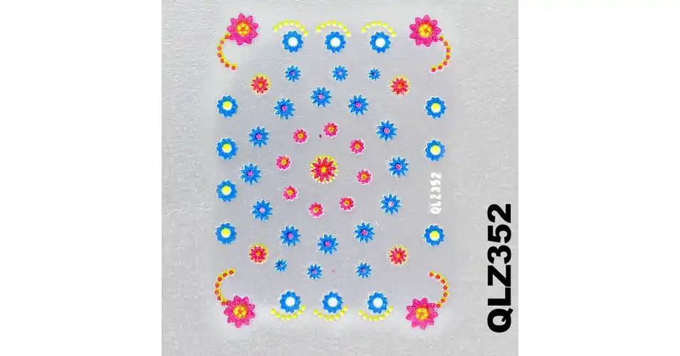 Korlátozott ajánlat Körömmatrica QLZ-352