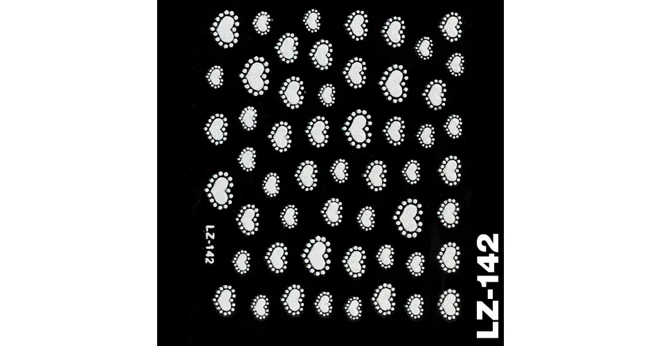 Körömmatrica LZ-142 Korlátozott ajánlat