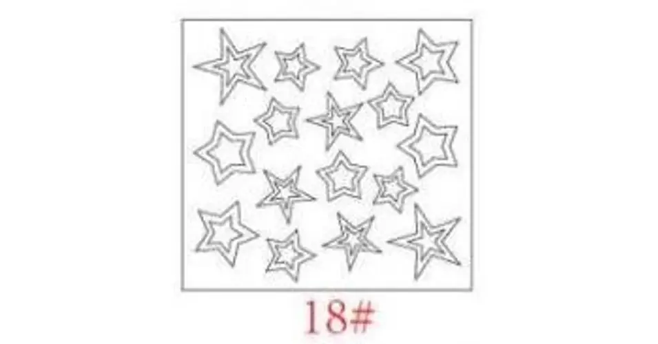 Mintázó sablon GS-18 Végkiárusítás