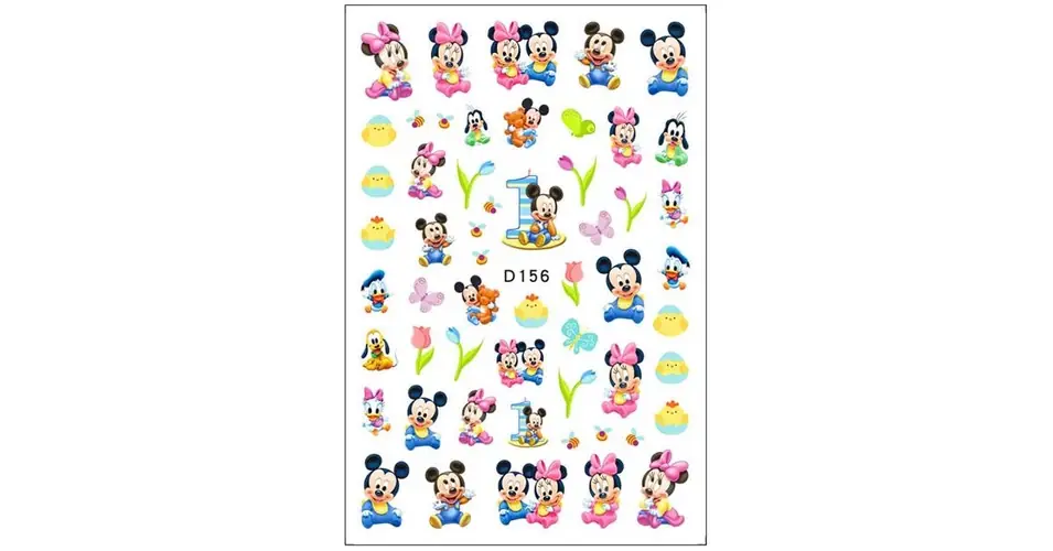 Rendeld meg most Körömmatrica - D156 Mickey húsvét "Limitált"