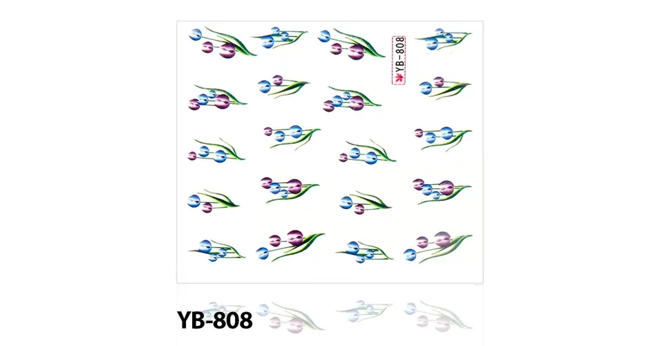 Körömmatrica YB-808 Bestseller