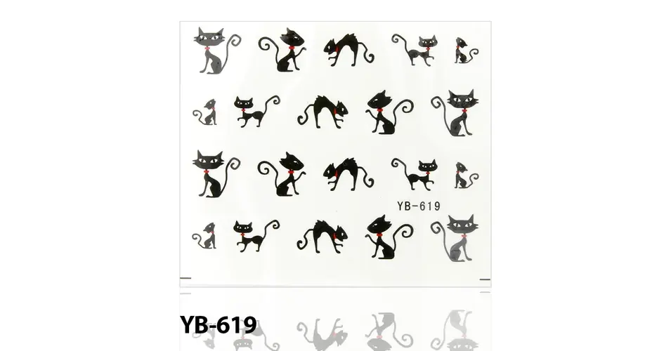 Legnépszerűbb Körömmatrica YB-619