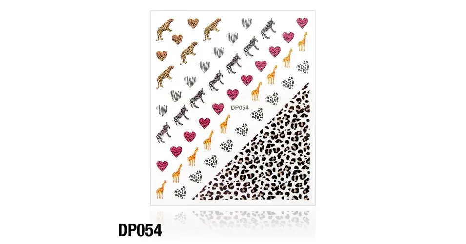 Kiárusítás Körömmatrica DP054