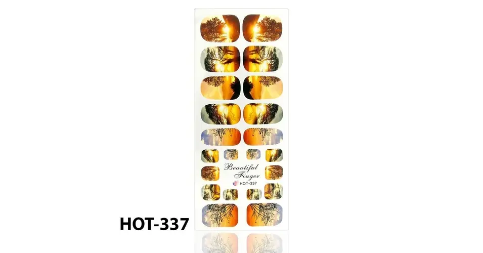 Körömmatrica HOT-337 Expressz kézbesítés