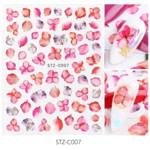 Ajánlat Körömmatrica - STZ-C007 virág