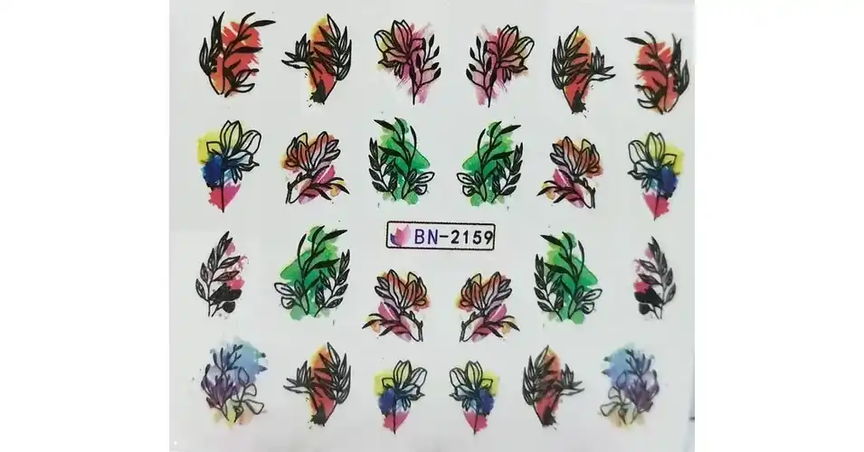 Biztonságos fizetés Körömmatrica BN-2159