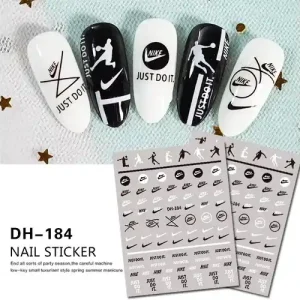 Kedvezmény Körömmatrica - DH-184 fashion