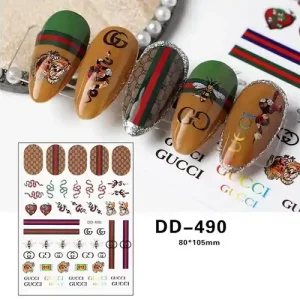 Körömmatrica - DD-490 fashion Különleges ajánlat