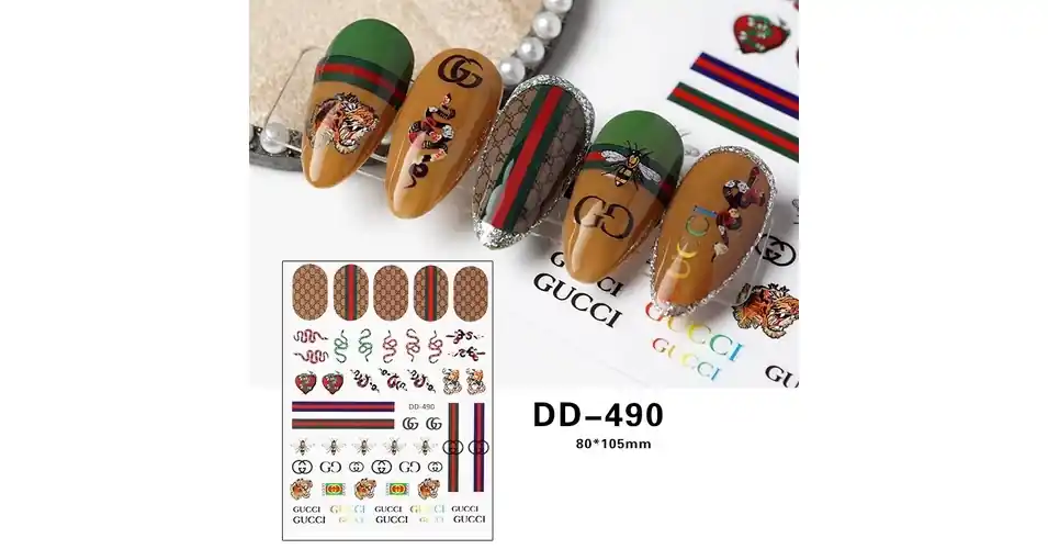 Körömmatrica - DD-490 fashion Különleges ajánlat