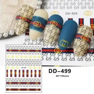 Biztonságos fizetés Körömmatrica - DD-499 fashion