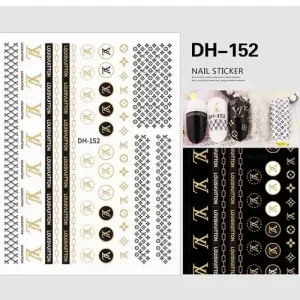 Vásárlói kedvenc Körömmatrica - DH-152 fashion