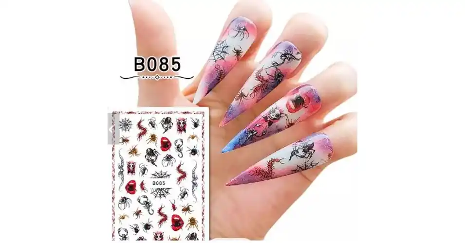 Körömmatrica - B085 Halloween Akciós ár
