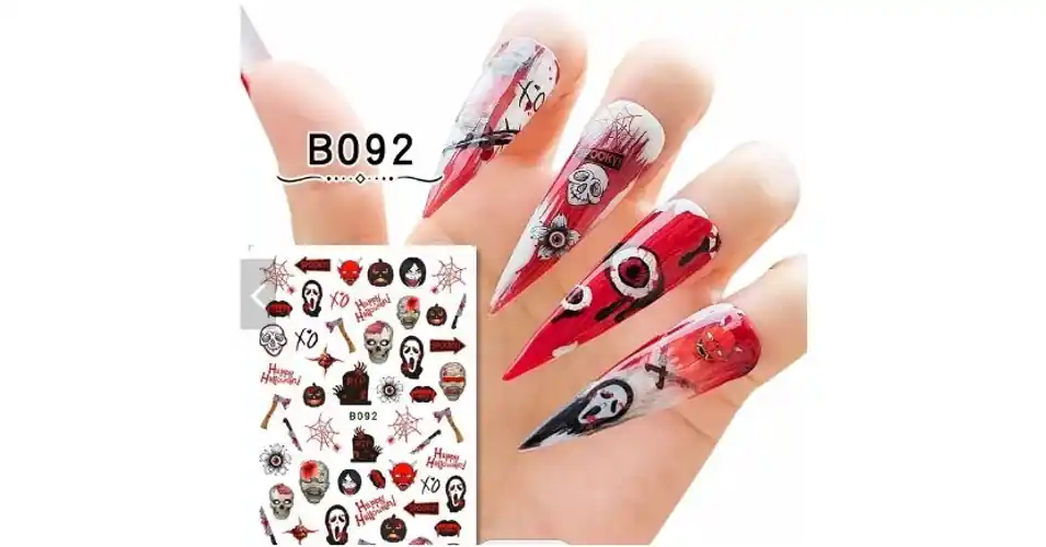 Outlet Körömmatrica - B092 Halloween