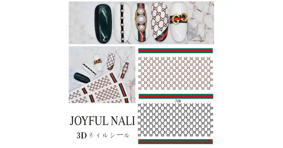 Szuper akció Körömmatrica - JO-728 Fashion