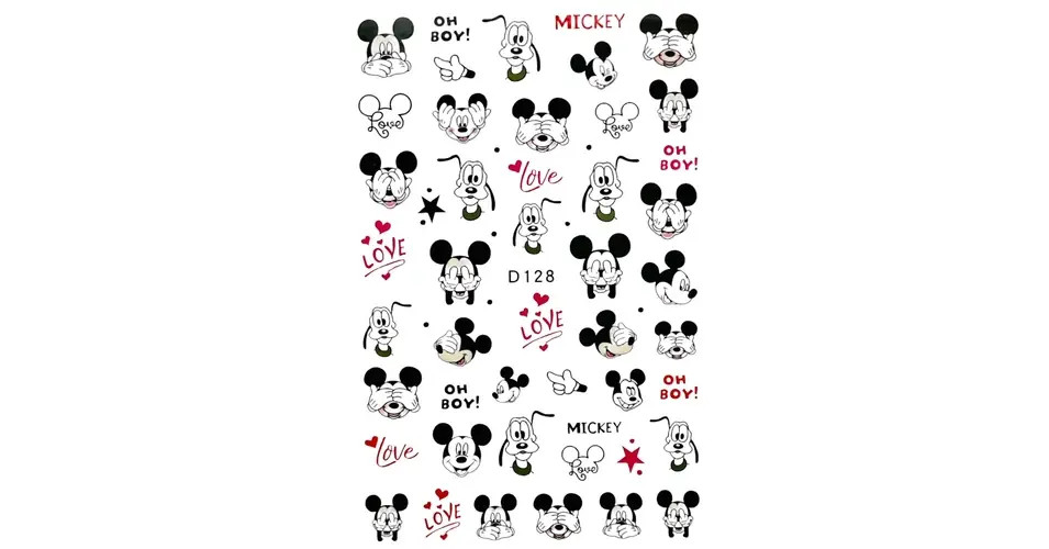 Rendeld meg most Körömmatrica - D128 Mickey
