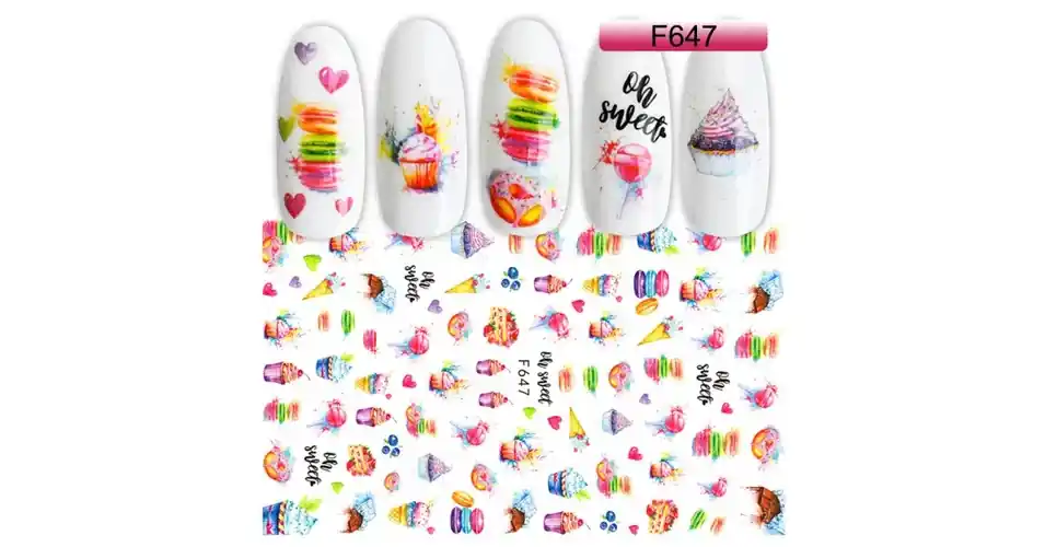Outlet Körömmatrica - F647 fagyi