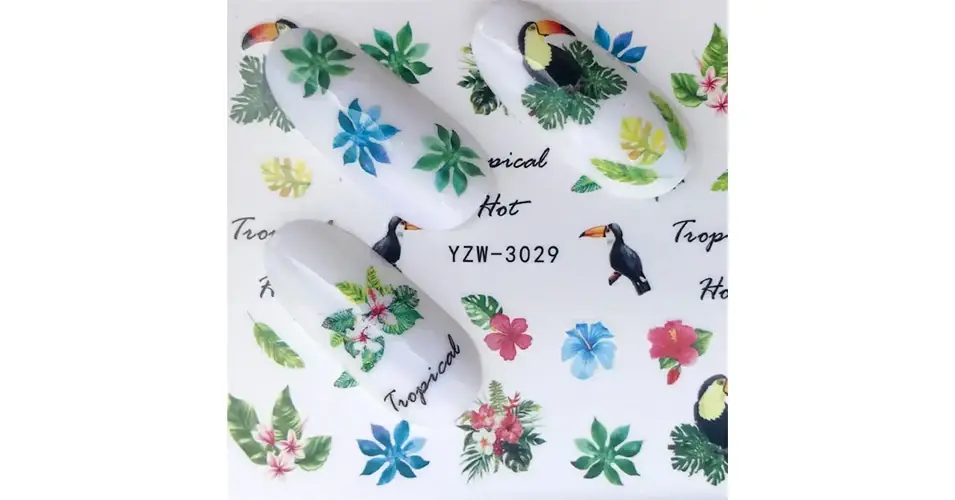 Különleges ajánlat Körömmatrica - YZW-3029
